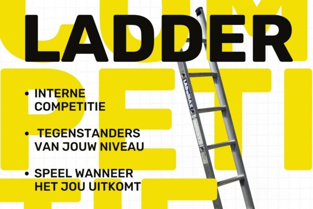 Laddercompetitie in de zomer een succes