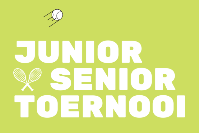 Junior Senior Toernooi op 23 september